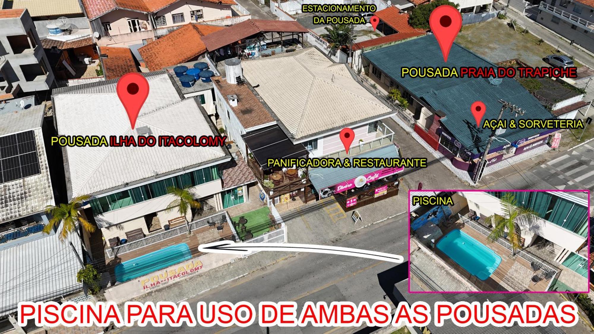 Pousada Praia Do Trapiche 佩尼亚 外观 照片